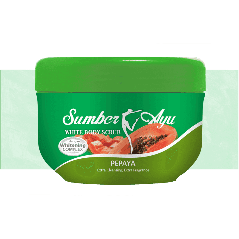 White Body Scrub - Pepaya
