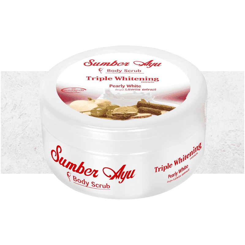Body Scrub Triple Whitening Extract - Pearly White